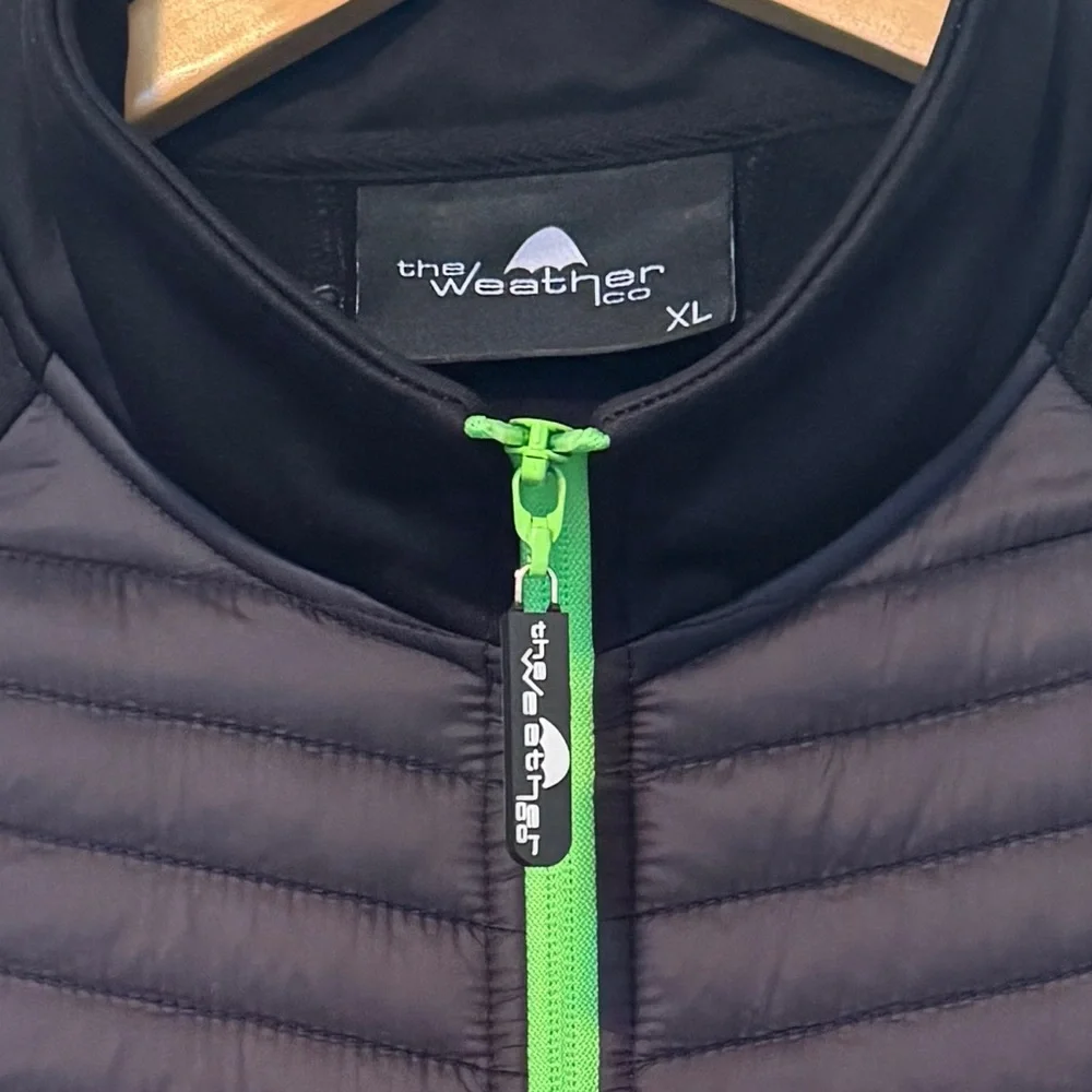The Weather Company NWOT Men's Quilted Golf Jacket